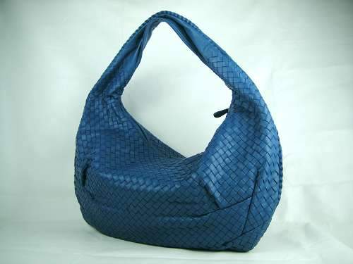 Bottega Veneta 'Belly Veneta' Hobo Bag 9620 blue - Click Image to Close